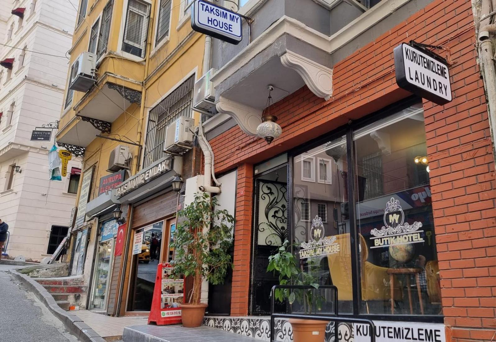 Taksim My House Butik Otel Estambul Exterior foto
